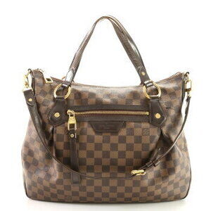 Louis Vuitton Damier Evora leather tote bag shoulder
